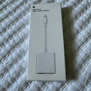 Lightning to USB 3 Camera Adapter.  Brand New in box.